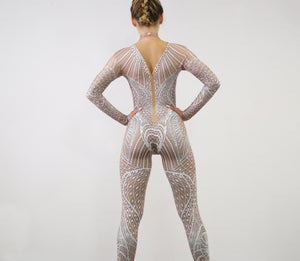 The Brittany Bodysuit Back View 